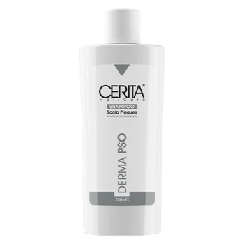 شامپو ضد شوره مو سریتا مخصوص پوست سر خشک و انواع مو، حجم 200 میلی‌لیتر مدل Derma PSO، حاوی اسید سالیسیلیک، ضد خارش و ضدقارچ