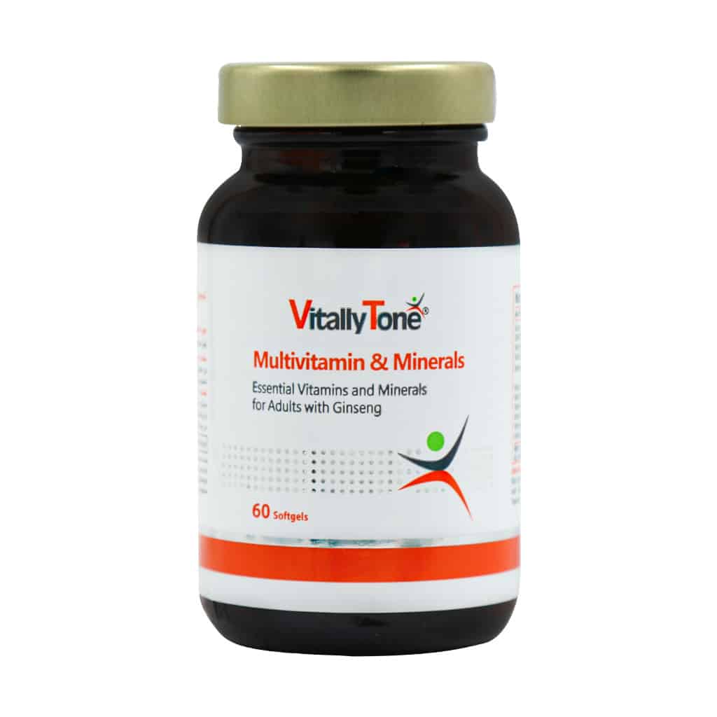 Vitally Tone Multivitamin And Minerals Capsules
